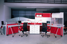 屏風辦公桌A45 屏風辦公桌A45