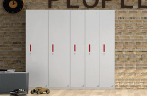 鋼制衣柜三開門 鋼制衣柜三開門